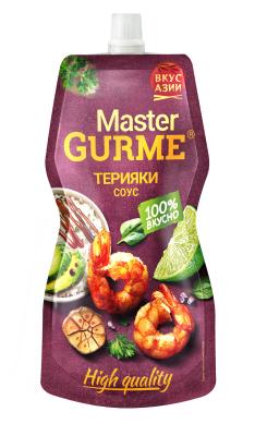 Соус Терияки, 200г, дойпак, MASTER GURME (12шт)