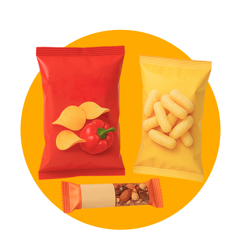 Снэки и чипсы