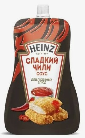Соус Сладкий Чили, 200г, дойпак, HEINZ (14шт)