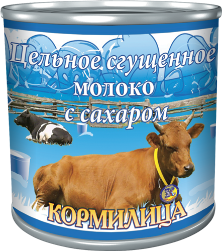 Молоко цельн. сгущ. с сах. 8,5%, 380 г 7А, Кормилица