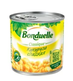 Кукуруза сладкая, 425мл, ж/б, BONDUELLE (12шт)