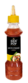 Соус острый Кисло-Сладкий, 235г, бут. ПЭТ, SEN SOY (12шт)