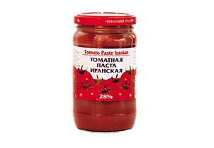Паста томатная Иранская, 400г, ст. банка (евро), Стоевъ (12шт)