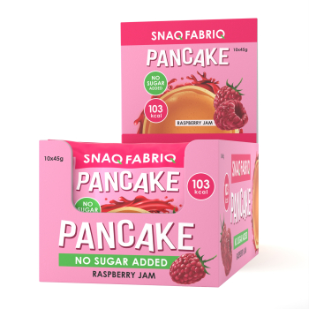 Панкейк неглазированнный с начинкой Малиновый джем, 45г, флоупак, SNAQ FABRIQ (10шт)