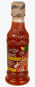 Соус Кисло-сладкий, 250г, ПЭТ бут., Стоевъ (12шт)