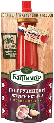 Кетчуп По-Грузински, 260г, дойпак+, Балтимор (28шт)