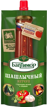 Кетчуп Шашлычный, 260г, Дой-пак, Балтимор (28шт)