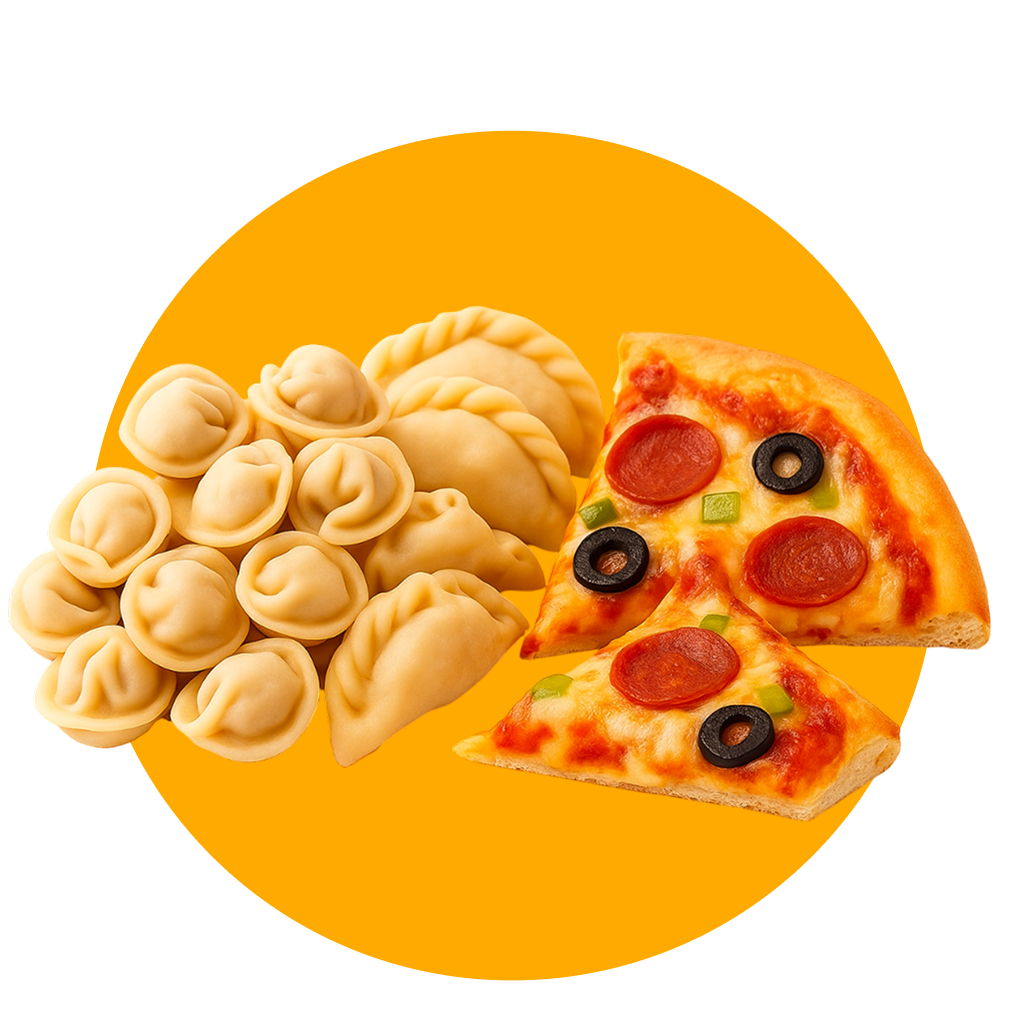 Пельмени, вареники, выпечка