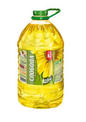 Масло подсолнечн. раф.дез., Высший сорт, 5л, ПЭТ, Слобода (3шт)