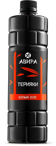 Соус Соевый Терияки, 800мл, ПЭТ, Авира (6шт)