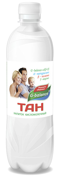 Напиток кисломолочный Тан 1 %, 500мл, ПЭТ, G-balance (12шт)