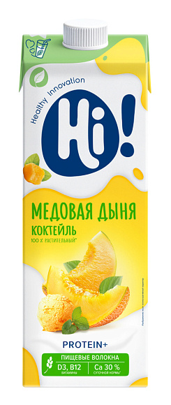 Коктейль растит. со вкусом Медовая Дыня, 1л, тетрапак, HI (6шт)