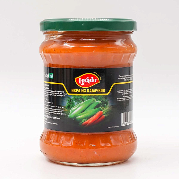 Икра из кабачков, 460г, ст/б, LORADO (8шт)