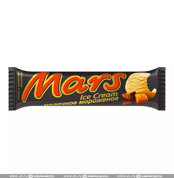 Мороженое молочн. с карамелью в глазури, 40г, флоупак, MARS (6шт*12мультипак.)